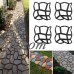 9 Irregular Shape Grids DIY Path Maker Mold Garden Concrete Paving Stepping Pathmate Stone Mold Walk Maker 43 x 43 x 4 cm   